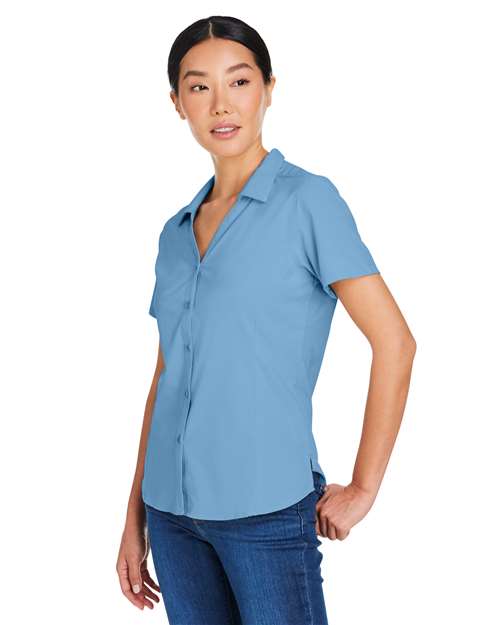 Women's Ultra UVP® Marina Shirt – On Model – Side