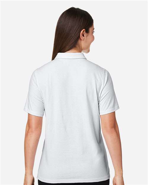 Women's Crownlux Performance® Geo Polo – On Model – Back