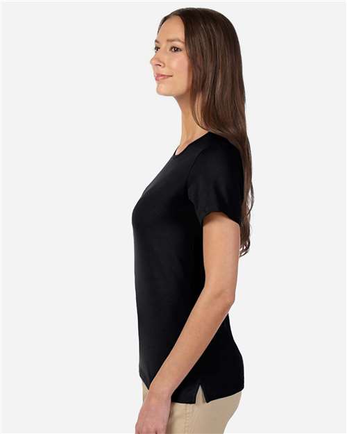 Women's Perfect Fit™ Shell T-Shirt – On Model – Side