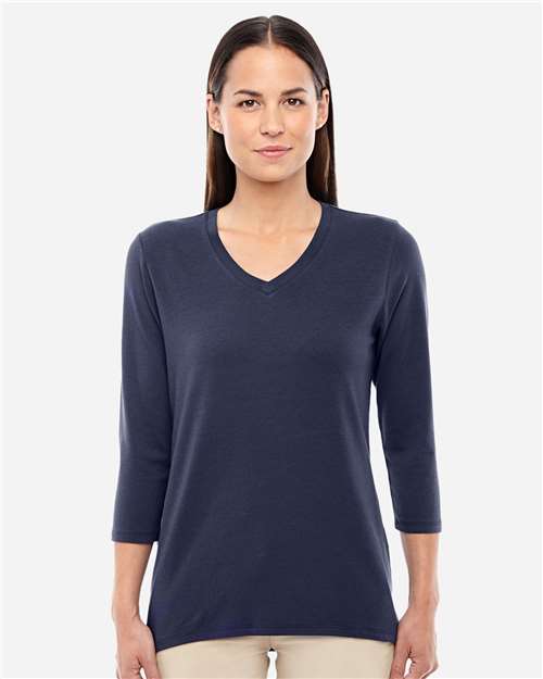Women's Perfect Fit™ Bracelet-Length V-Neck Top