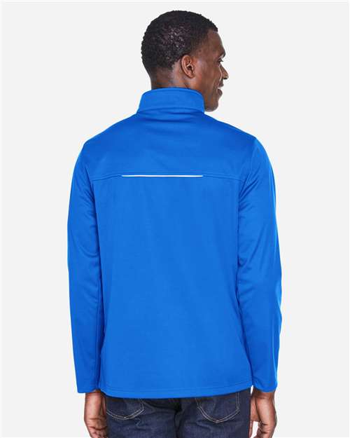 Men's Techno Lite Three-Layer Knit Tech-Shell – On Model – Back