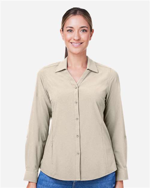 Women's Ultra UVP® Marina Shirt – On Model