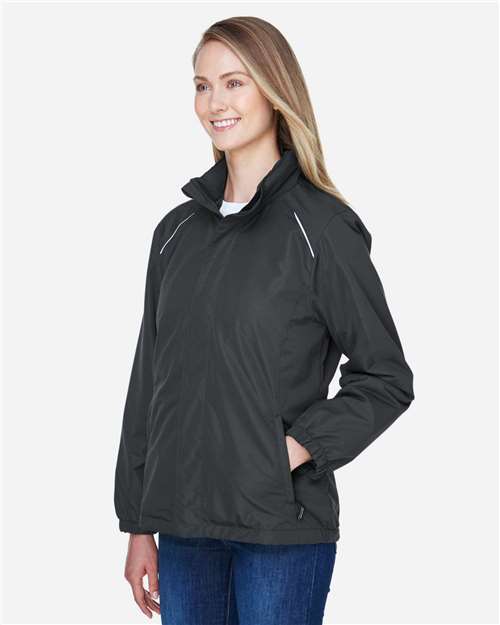 Women's Profile Fleece-Lined All-Season Jacket – On Model – Side