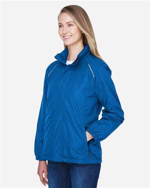 Women's Profile Fleece-Lined All-Season Jacket – On Model – Side