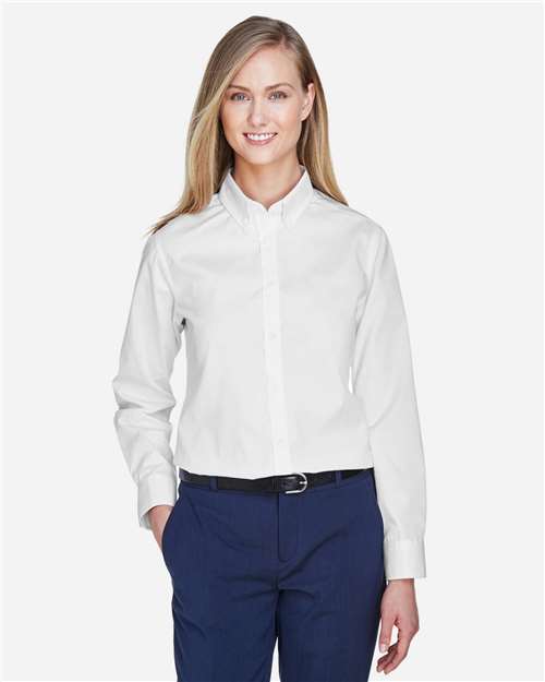 Women's Operate Twill Shirt – On Model