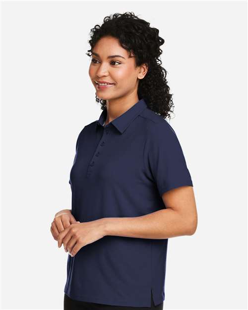 Women's Raleigh Stretch Polo – On Model – Side