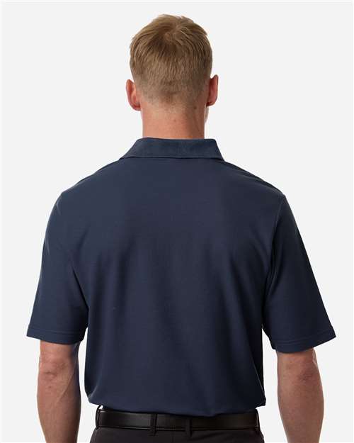 Men's Tall Resolve CVC Performance Pique Polo – On Model – Back
