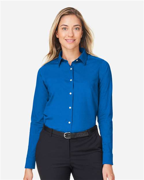 Women's CrownLux Performance® Spencer Poplin Dress Shirt