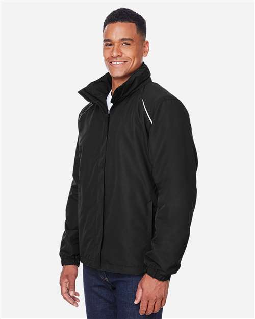 Men's Profile Fleece-Lined All-Season Jacket – On Model – Side