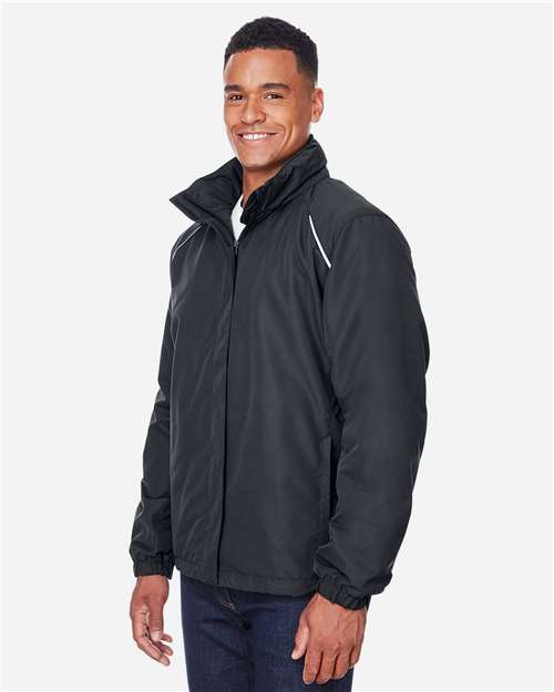 Men's Profile Fleece-Lined All-Season Jacket – On Model – Side