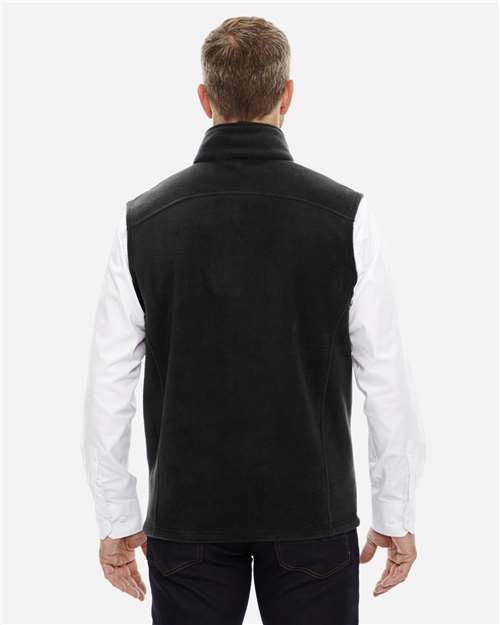 Men's Tall Journey Fleece Vest – On Model – Back