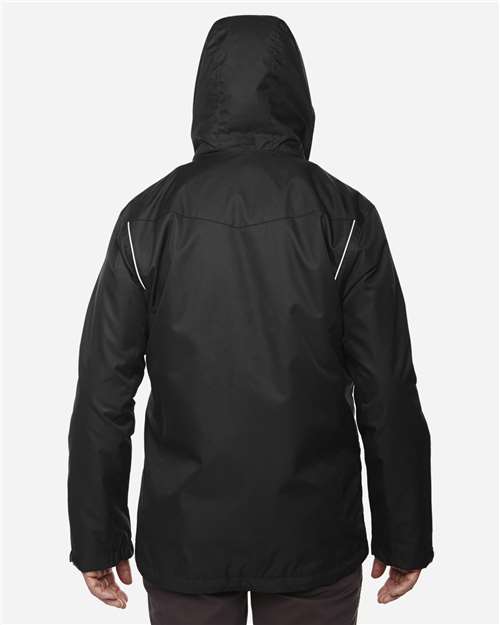 Men's Tall Region 3-in-1 Jacket with Fleece Liner – On Model – Back
