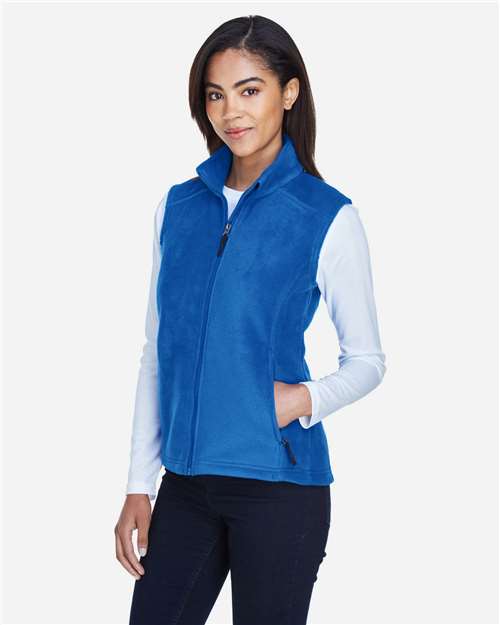 Women's Journey Fleece Vest – On Model – Side