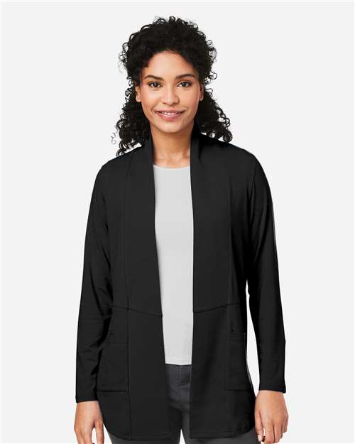 Women's Raleigh Stretch Cardigan – On Model