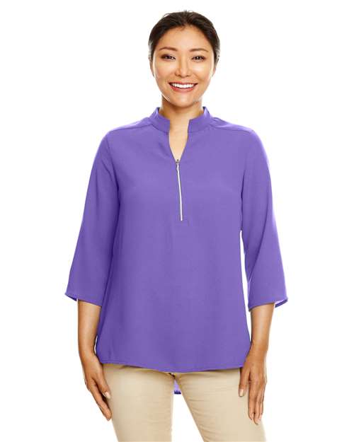 Women's Perfect Fit™  Three-Quarter Sleeve Crepe Tunic