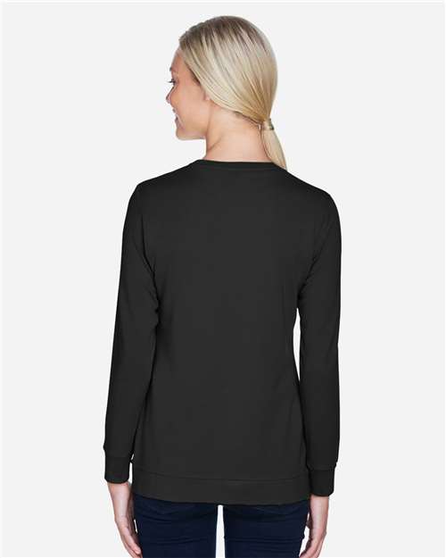 Women's Perfect Fit™ Ribbon Cardigan – On Model – Back