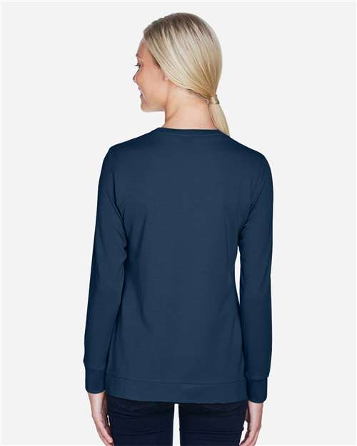 Women's Perfect Fit™ Ribbon Cardigan – On Model – Back