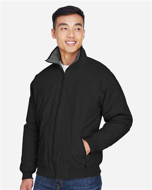 Unisex Three Season Classic Jacket – On Model – Side