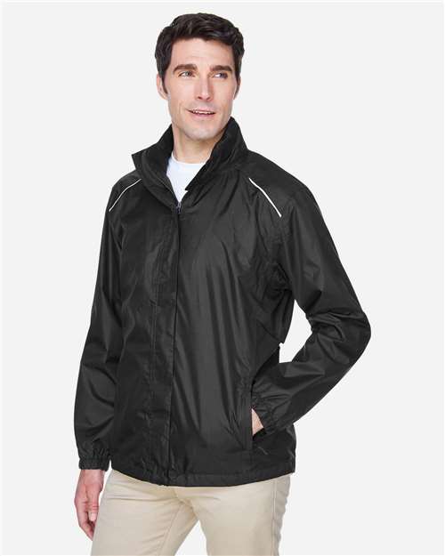 Men's Climate Seam Sealed Lightweight Variegated Ripstop Jacket – On Model – Side