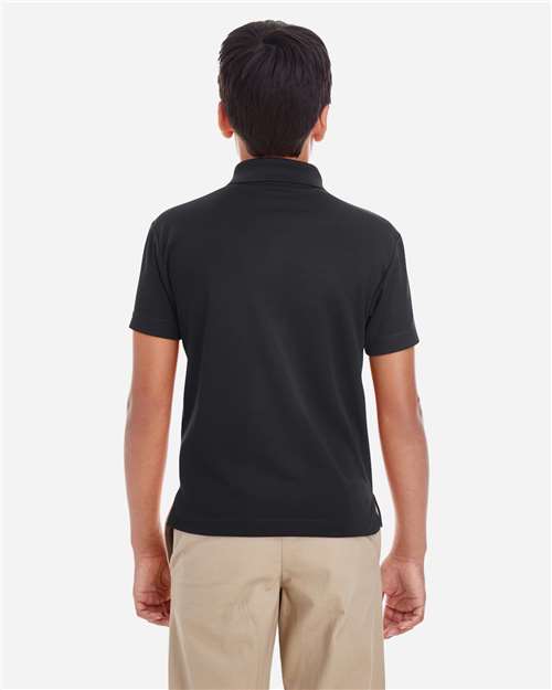 Youth Origin Performance Piqué Polo – On Model – Back
