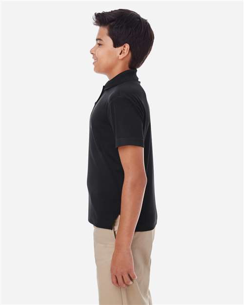 Youth Origin Performance Piqué Polo – On Model – Side