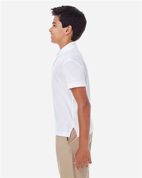 Youth Origin Performance Piqué Polo – On Model – Side