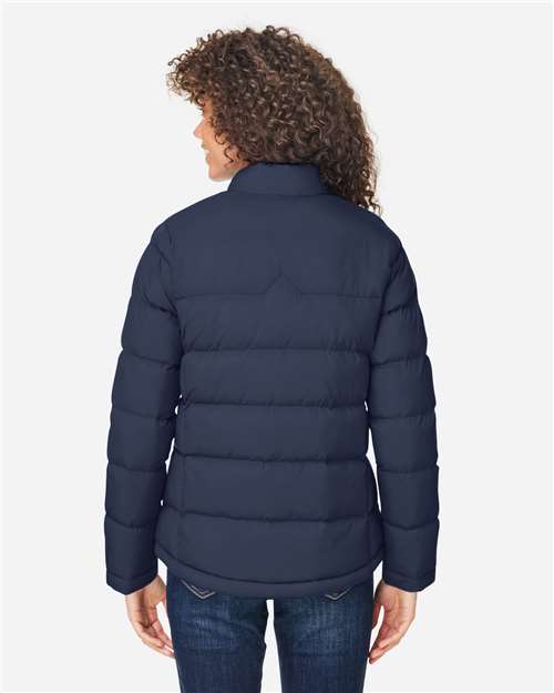 Women's Inspire Puffer Jacket – On Model – Back