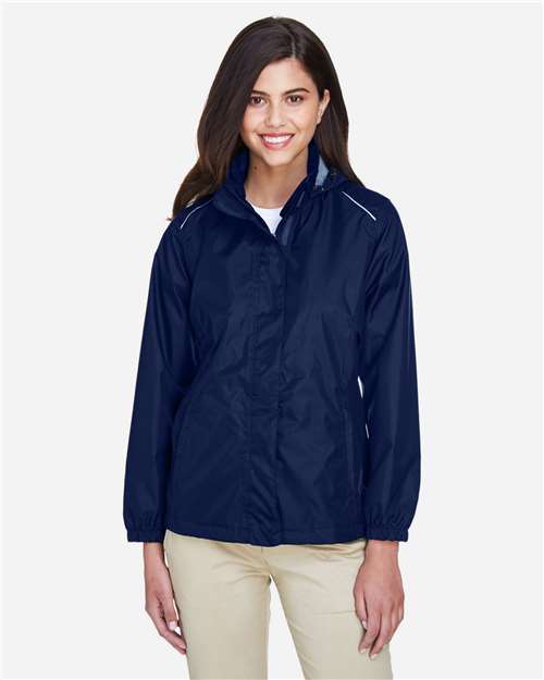 Women's Climate Seam-Sealed Lightweight Variegated Ripstop Jacket – On Model