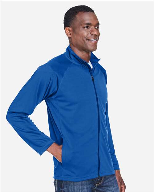 Men's Stretch Tech-Shell® Compass Full-Zip Jacket – On Model – Side