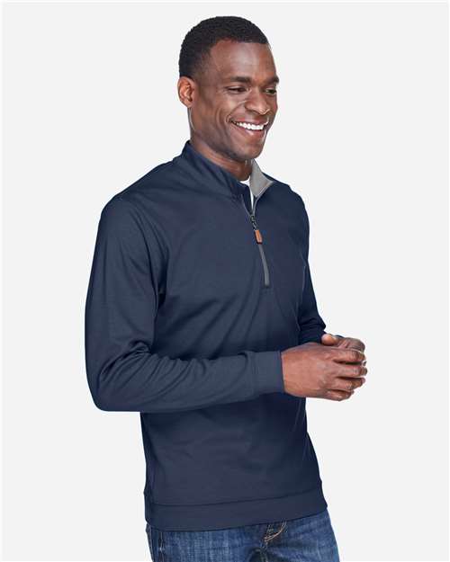Men's DRYTEC20™ Performance Quarter-Zip Pullover – On Model – Side