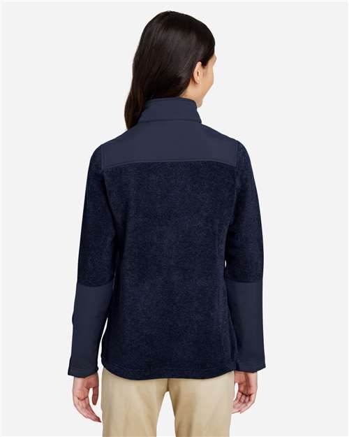 Women's Journey Summit Hybrid Full-Zip – On Model – Back