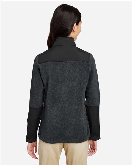 Women's Journey Summit Hybrid Full-Zip – On Model – Back