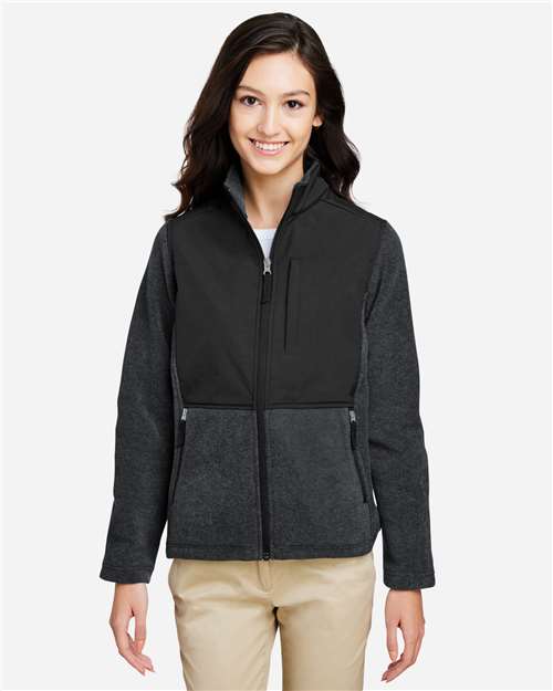 Women's Journey Summit Hybrid Full-Zip – On Model