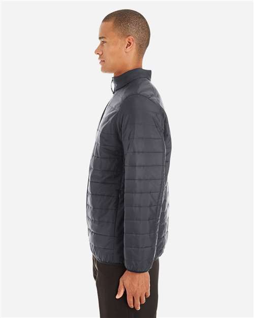 Men's Prevail Packable Puffer Jacket – On Model – Side