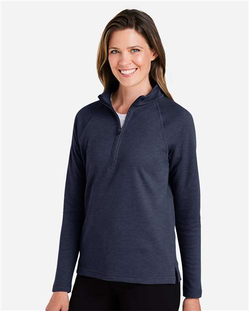 Women's New Classics® Charleston Quarter-Zip Pullover – On Model – Side