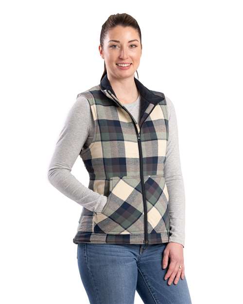 Women's Insulated Flannel Vest