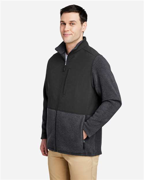 Men's Journey Summit Hybrid Full-Zip – On Model – Side