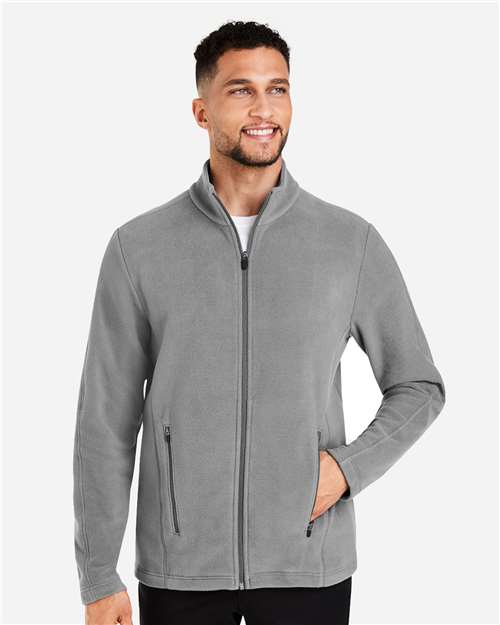 Men's CrownLux Performance® Fleece Full-Zip Jacket – On Model