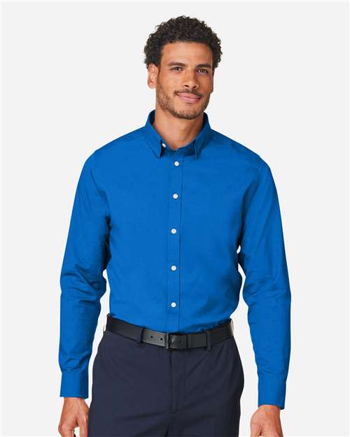 Men's CrownLux Performance® Spencer Poplin Dress Shirt