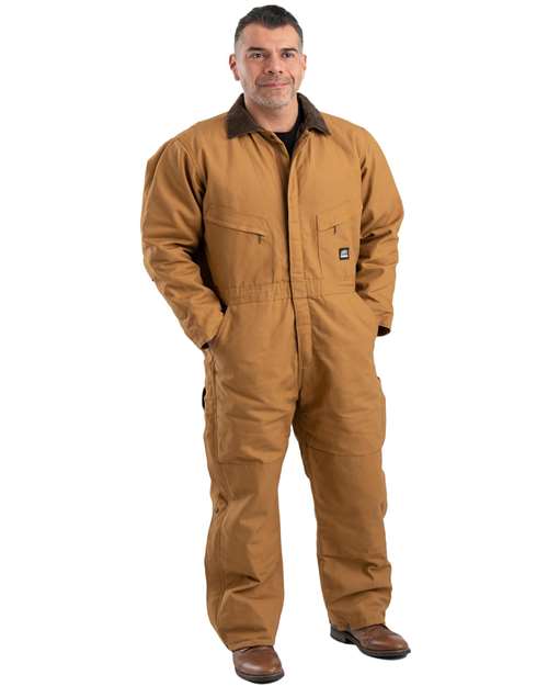 Men's Heritage Duck Insulated Coverall – On Model – Side