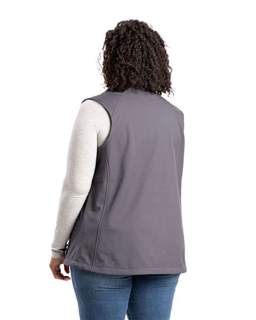 Women's Highland Soft Shell Vest – On Model – Back