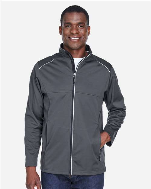 Men's Tall Techno Lite Three-Layer Knit Tech-Shell – On Model