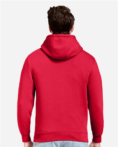 Unisex Premium Hoodie Sweatshirt – On Model – Back
