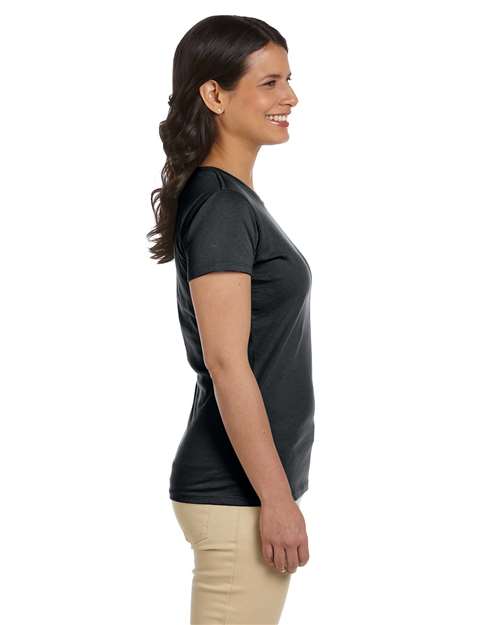 Women's Classic T-Shirt – On Model – Side