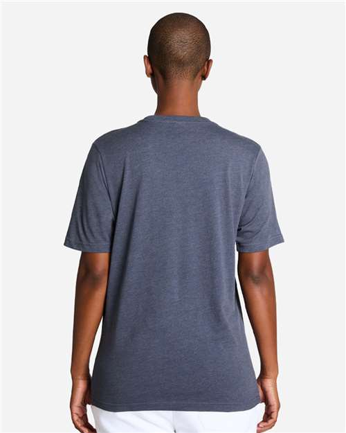 Unisex Deluxe CVC Tee – On Model – Back