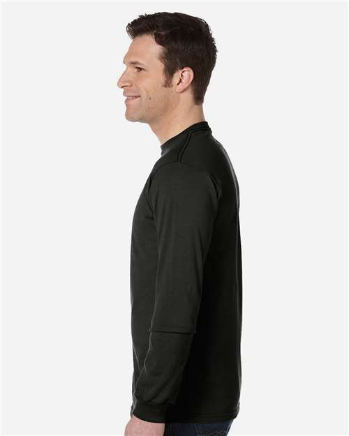 Unisex Classic Long Sleeve T-Shirt – On Model – Side