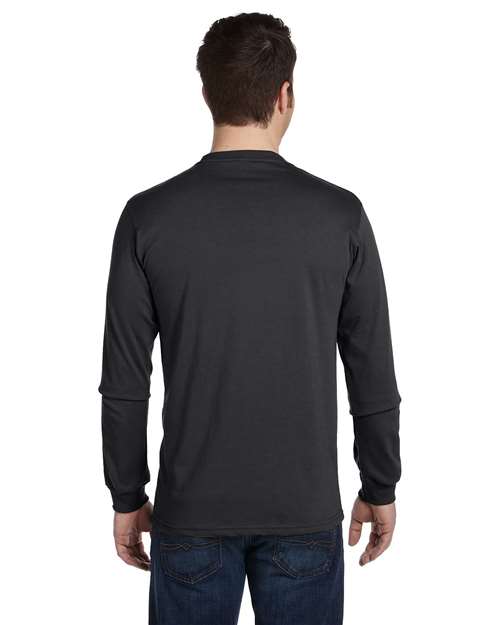 Unisex Classic Long Sleeve T-Shirt – On Model – Back
