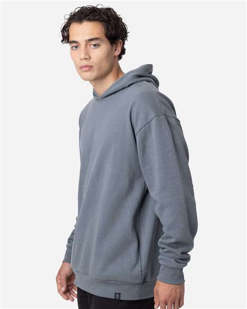 Unisex Reclaimist Fiber Hooded Sweatshirt – On Model – Side