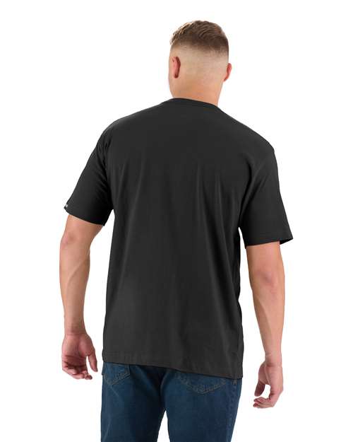 Men's Heavyweight Pocket T-Shirt – On Model – Back