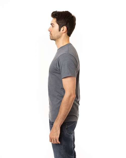Unisex Committed T-Shirt – On Model – Side